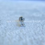 Labret Aço Rosca Interna Trinity Zircônias - Imagem 4