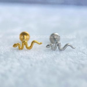 Labret Aço Rosca Interna Cobra