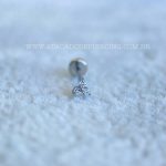 Labret Push Pin Titânio Trinity Zircônias - Imagem 3