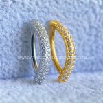 Argola Titânio Zircônias Para Umbigo