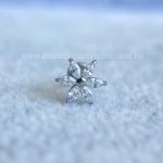 Labret Rosca Interna Titânio Flor Zircônias - Imagem 4