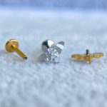 Labret Rosca Interna Morcego Titânio Zircônias - Imagem 4