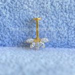 Labret Rosca Interna Cluster Titânio Zircônias - Imagem 2
