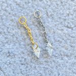 Pingente para Piercing Titânio Zircônia