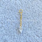 Pingente para Piercing Titânio Zircônia - Imagem 2