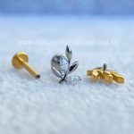 Labret Rosca Interna Titânio Ramo Zircônias - Imagem 3