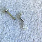 Labret Rosca Interna Titânio Lua Zircônia - Imagem 4