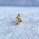 Labret Rosca Interna Titânio Ramo Zircônias - Imagem 2