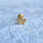 Labret Rosca Interna Titânio Borboleta - Imagem 2
