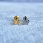 Labret Rosca Interna Titânio Borboleta