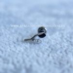 Labret Rosca Interna Titânio Flor Zircônia - Imagem 4