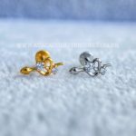 Labret Rosca Interna Titânio Cobra Zircônias
