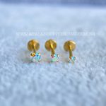 Labret Push Pin Titânio Zircônia Boreal - Imagem 10