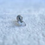 Labret Rosca Interna Titânio Raio Zircônias - Imagem 4