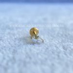 Labret Rosca Interna Titânio Raio Zircônias - Imagem 2