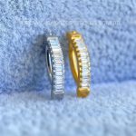 Argola Titânio Zircônias Para Umbigo
