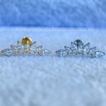 Labret Rosca Interna Titânio Cluster Zircônias