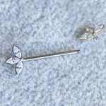 Barbell Titânio Rosca Interna Zircônias - Imagem 3