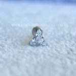 Labret Rosca Interna Titânio Trinity Zircônias - Imagem 4
