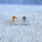 Labret Rosca Interna Titânio Trinity Zircônias