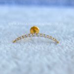 Labret Rosca Interna Titânio Cluster Zircônias - Imagem 2
