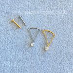 Labret Rosca Interna Titânio Pingente Zircônia - Imagem 4