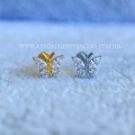 Labret Rosca Interna Titânio Borboleta Zircônias