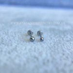 Labret Push Pin Titânio Bolinha - Imagem 3