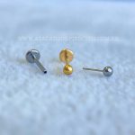 Labret Push Pin Titânio Bolinha - Imagem 2