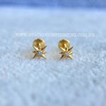 Labret Rosca Interna Titânio Flor Zircônia - Imagem 3