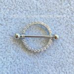 Barbell Titânio Zircônias Cravejada - Imagem 5