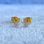 Brinco Titânio Flor Zircônias - Imagem 5