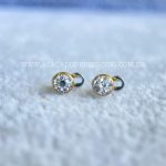Kit Microdermal Titânio Premium Cristal Gold Pvd 24k - Imagem 4