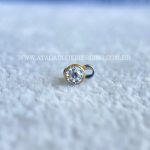 Kit Microdermal Titânio Premium Cristal Gold Pvd 24k