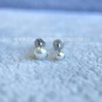 Labret Rosca Interna Titânio Pérola