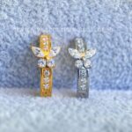 Argola Titânio Zircônias Para Umbigo Borboleta
