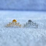 Labret Rosca Interna Titânio Cluster Zircônias