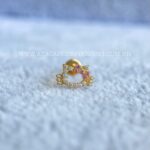 Labret Rosca Interna Titânio Hello Kitty Zircônias - Imagem 2