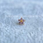 Topo Microdermal Titânio Zircônias Rosa - Imagem 2