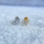 Labret Rosca Interna Titânio Flor Zircônias